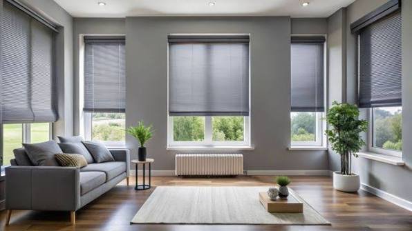 window treatments and rugs